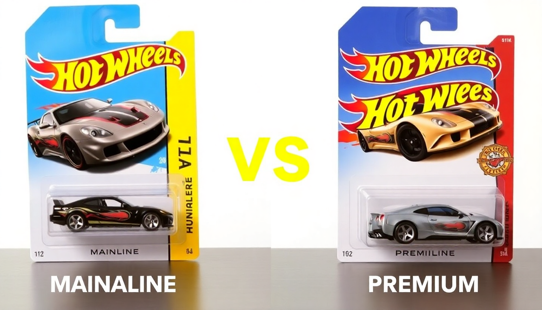 Hotwheels Mainline vs Premium: Unlocking the Differences for Collectors