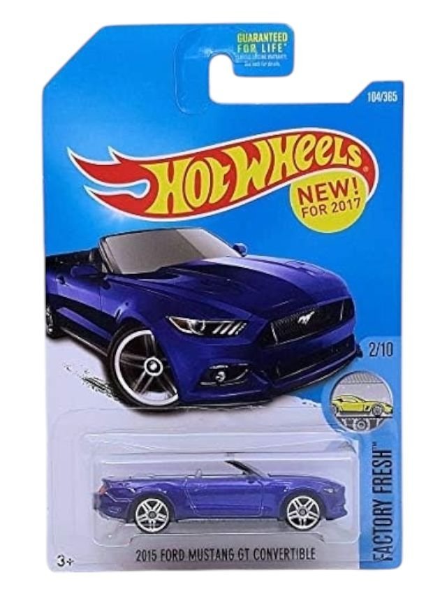 Hot Wheels 2015 Ford Mustang GT Convertible