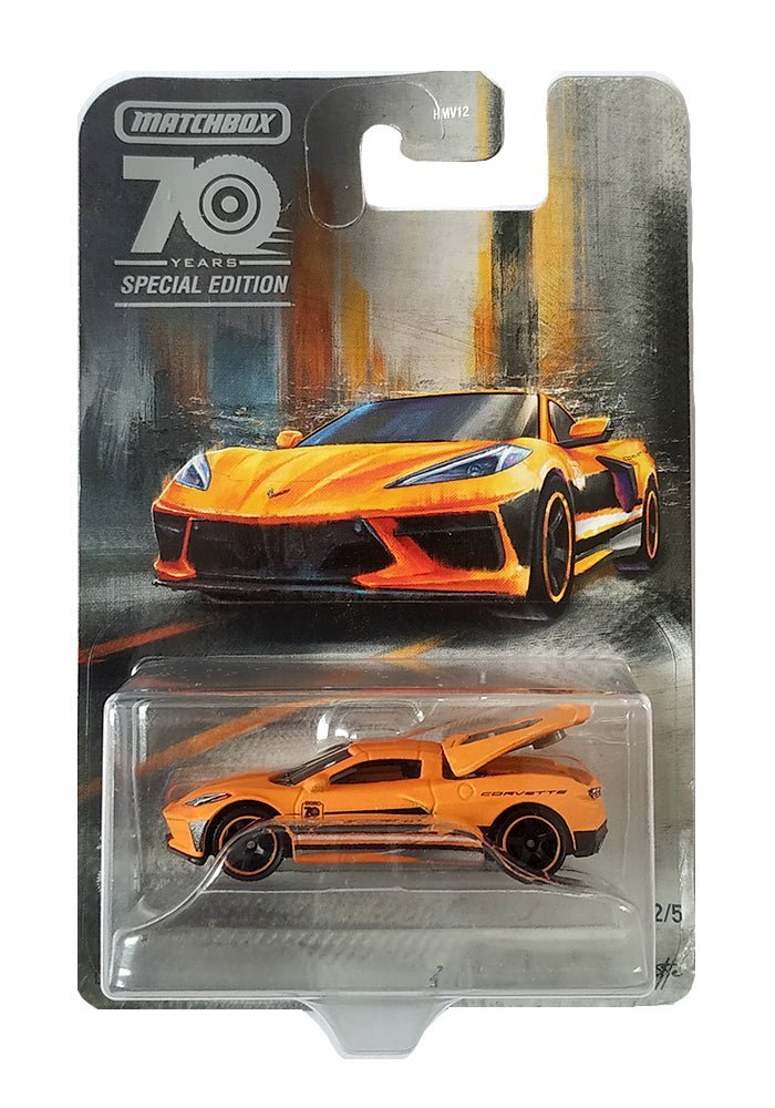 Matchbox 70 Years Special Edition 2020 Chevy Corvette - Orange