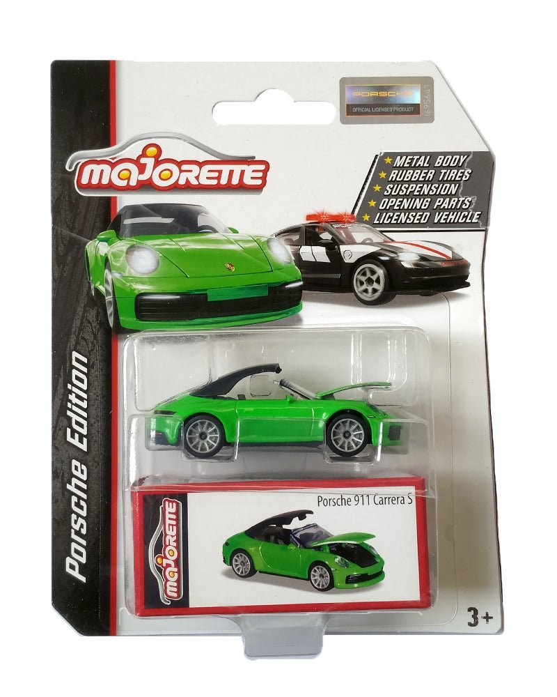 Majorette Porsche Edition Porsche 911 Carrera S - Green