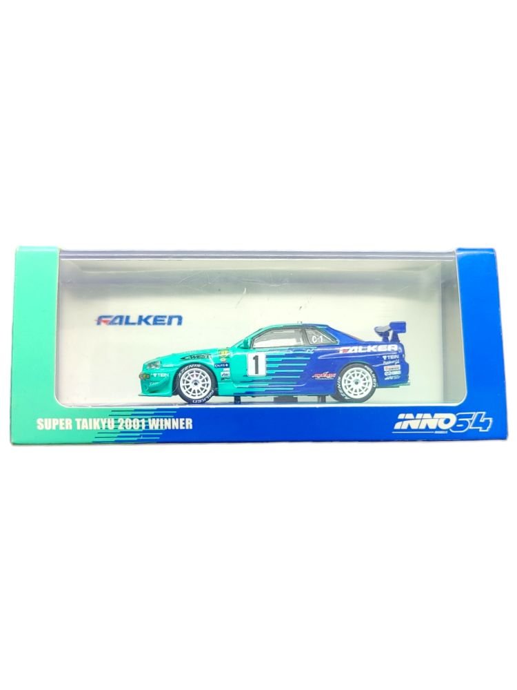 EXCLUSIVE Falken Nissan Skyline GT-R (R34) Super Taikyu 2001 Winner