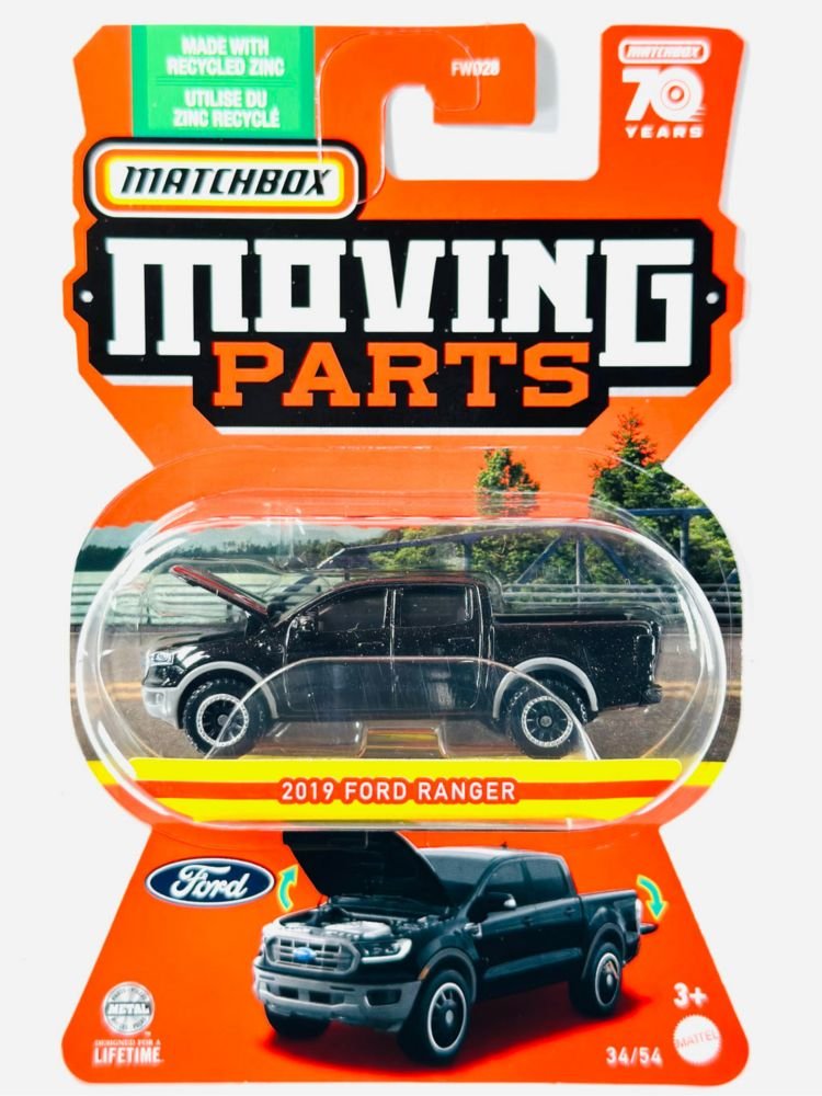 MatchBox Exclusive Moving Parts 2019 Ford Ranger
