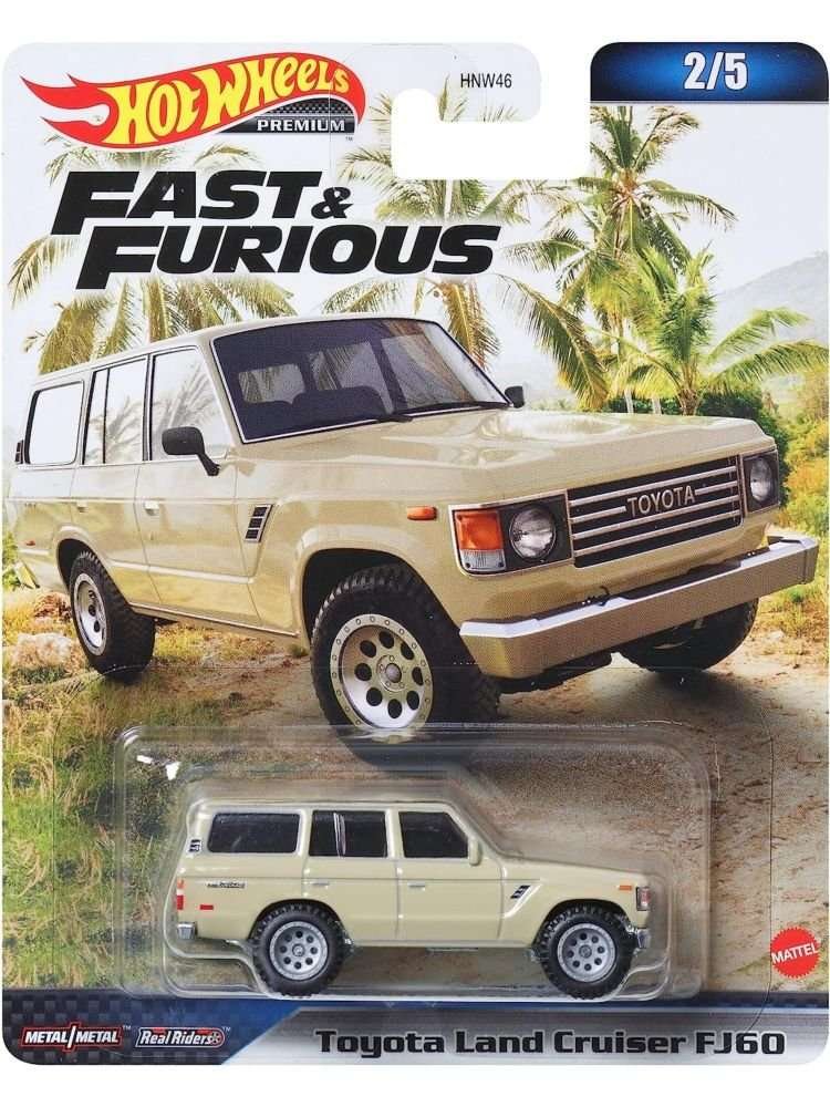 Hotwheels Toyota Land Cruiser FJ60 Fast & Furious Imported Premium 1:64 Scale
