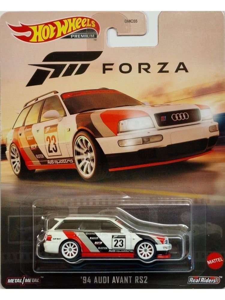 HotWheels Forza 94 Audi Avant RS2 Imported Premium Card 1:64 Scale