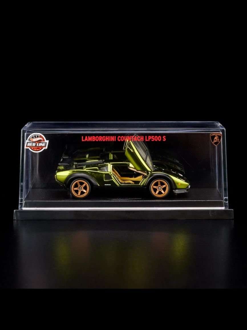 Hotwheels RLC EXCLUSIVE ’82 LAMBORGHINI COUNTACH LP 500 S (Green)