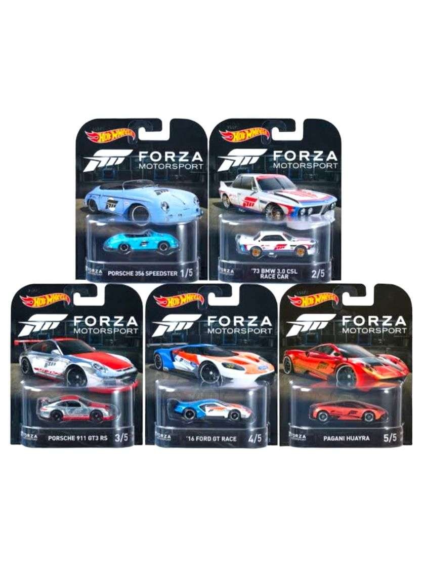 EXCLUSIVE Hotwheels Forza Motorsport Set of 5