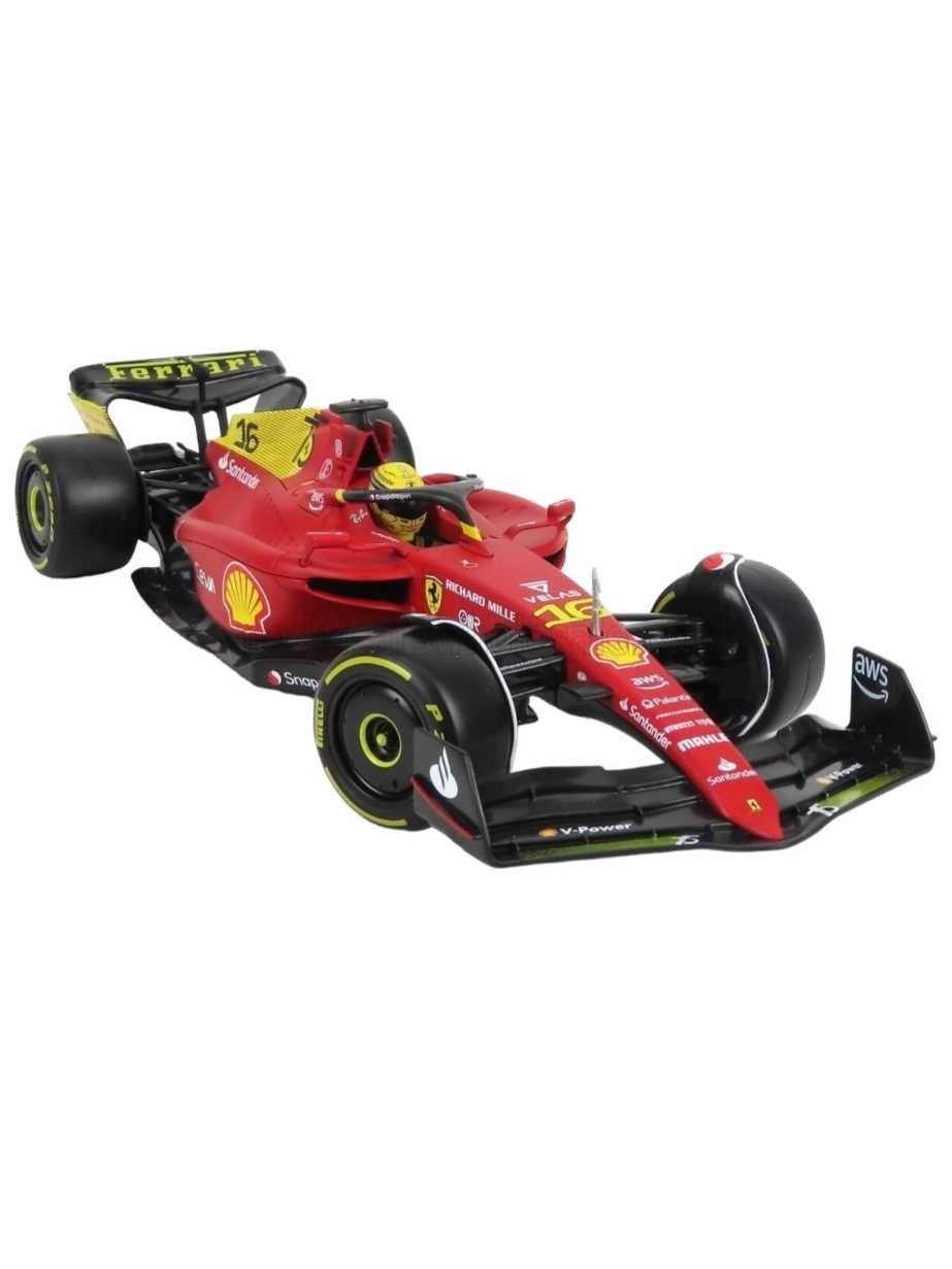EXCLUSIVE Bburago Formula 1 (F1) Ferrari F1-75 Italian GP Charles Leclerc 2023