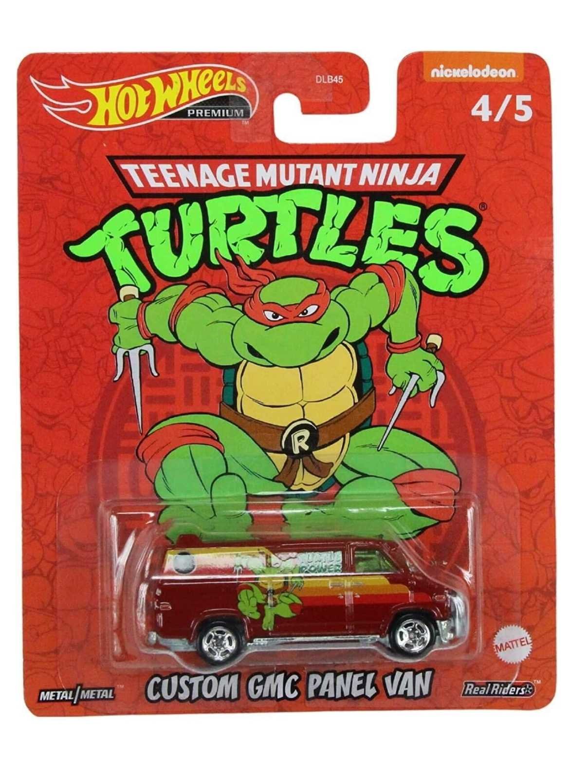 EXCLUSIVE Hotwheels Teenage Mutant Ninja Turtles Set of 5