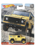 Hotwheels Land Rover Defender 110 Hard Top imported premium 1:64 scale