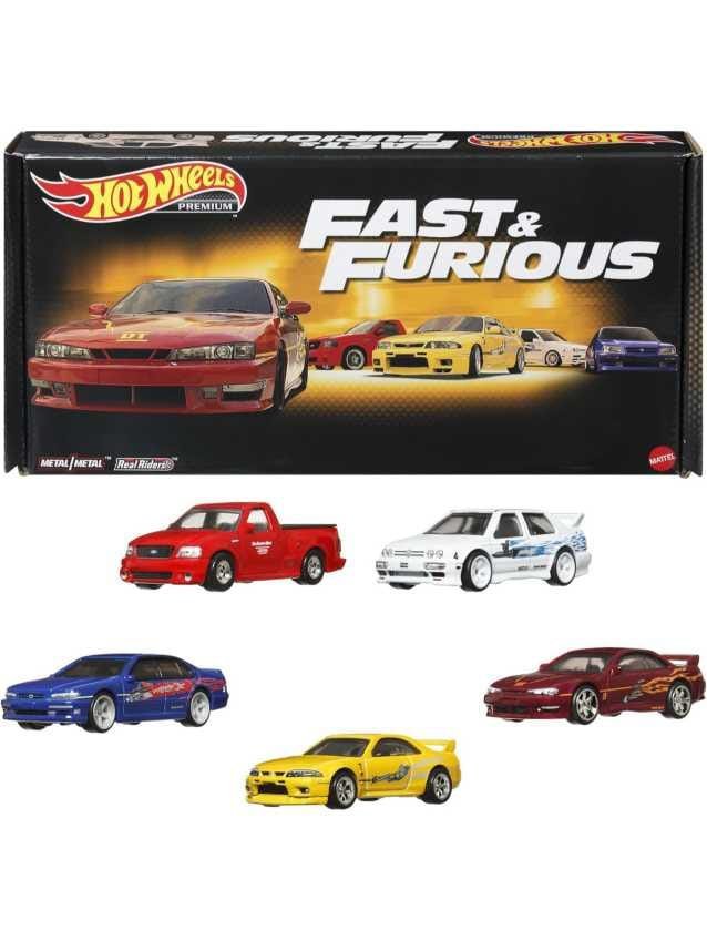 Hotwheels Exclusive Fast and Furious Set of 5