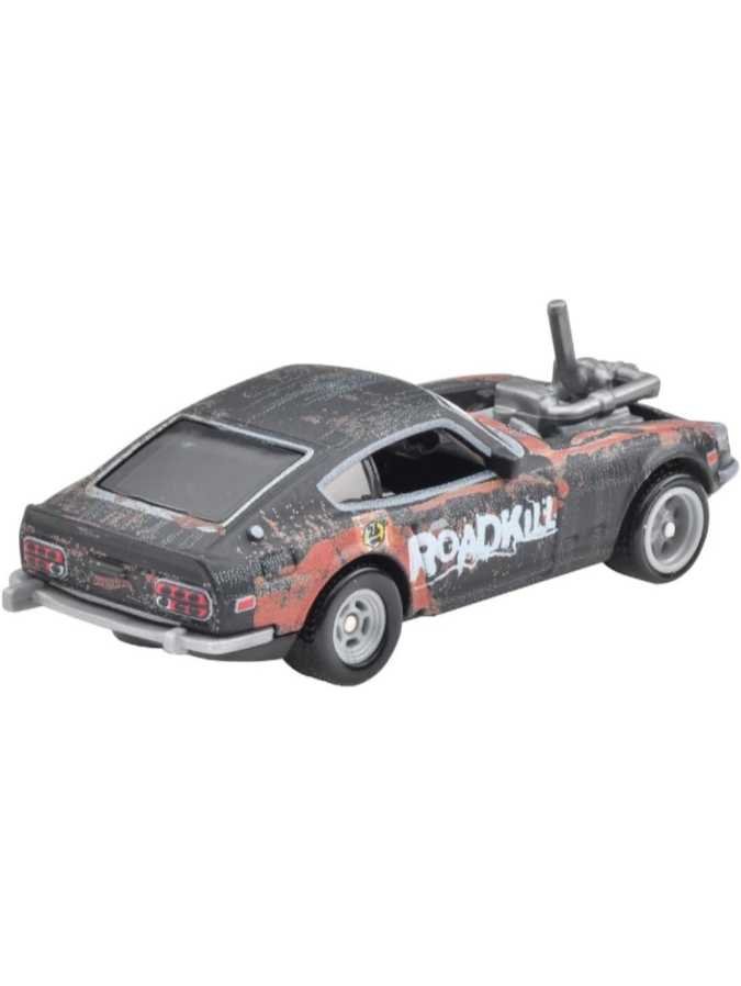 Hotwheels POP Culture Roadkill Rotsun Custom 71 Datsun 240Z (Rotsun) Imported Premium Card 1:64