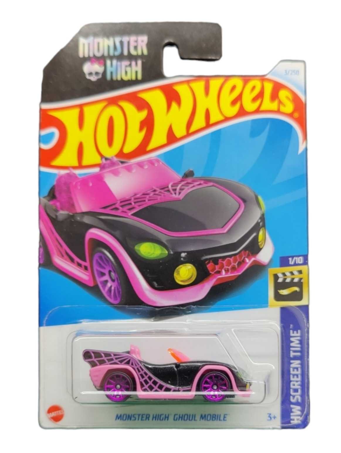 Hotwheels Monster High Ghoul Mobile (imported mainline)