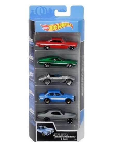 EXCLUSIVE Hotwheels Fast & Furious Five Pack (open box)