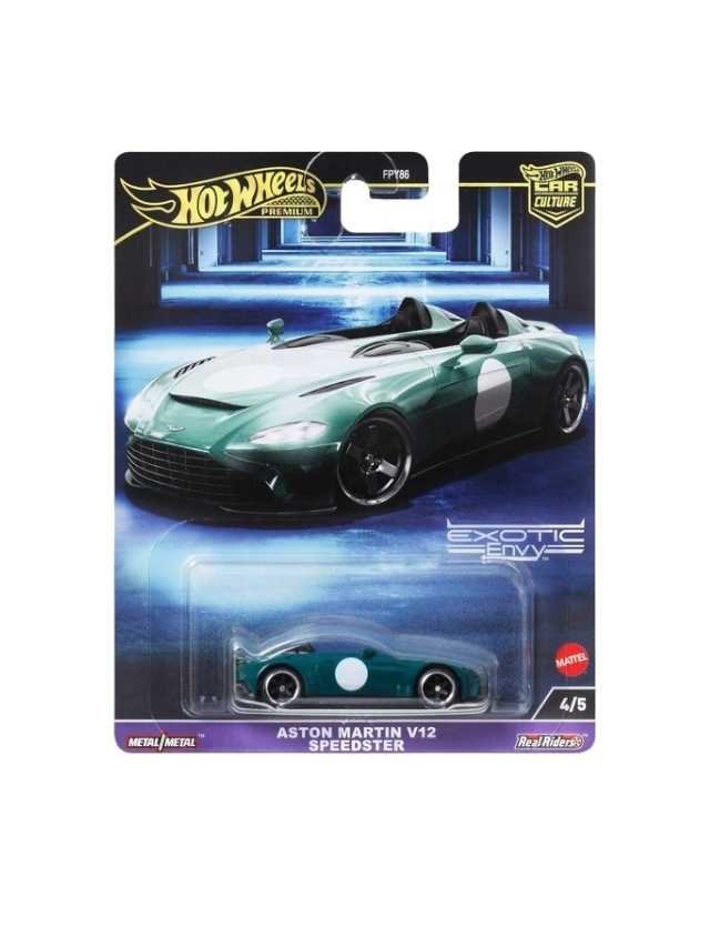 HotWheels Exotic Envy Aston Martin V12 Speedster Imported Premium 1:64 Scale