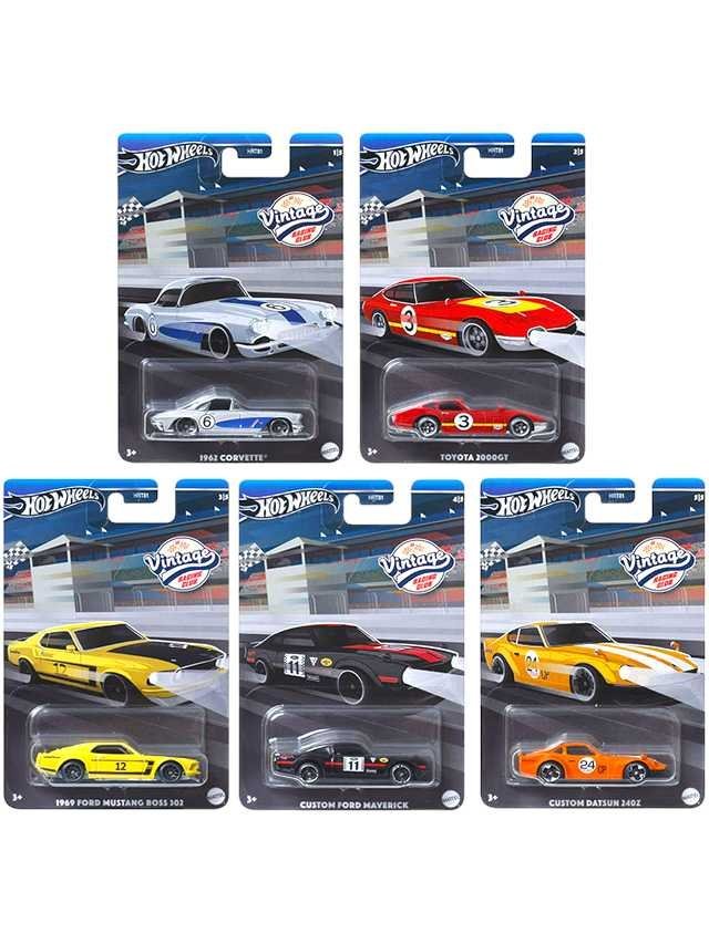 Exclusive Hotwheels Vintage set of 5