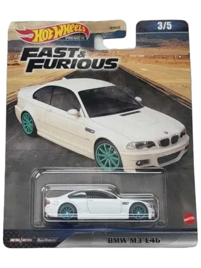 Exclusive Hotwheels Fast and Furious BMW M3 (Blister Damage and colour fade)