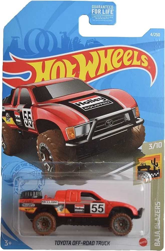 Exclusive Hotwheels Toyota Off-Road Truck Red