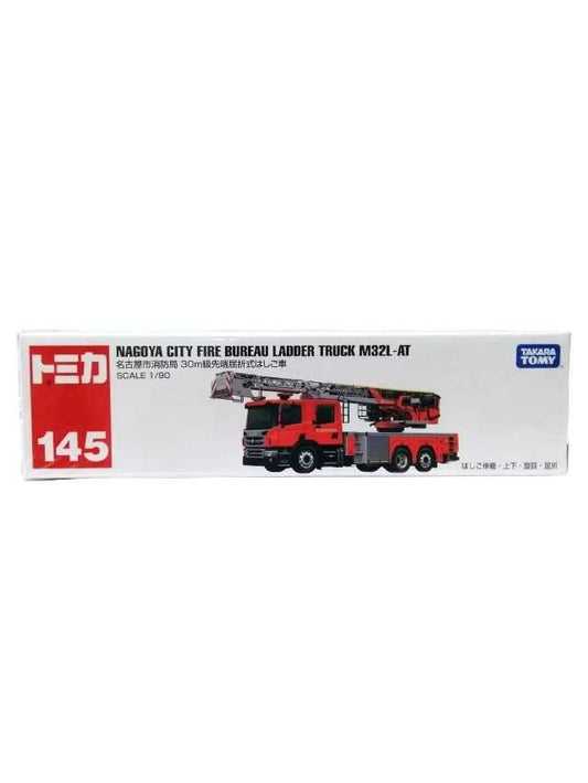 Exclusive Takara Tomy Tomica Nagoya City Fire Bureau Leader Truck M32L -AT Number 145