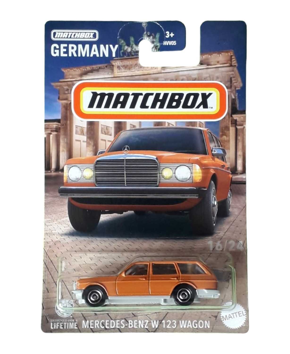 Matchbox Germany Mercedes-Benz W 123 Wagon imported mainline 1:64 scale