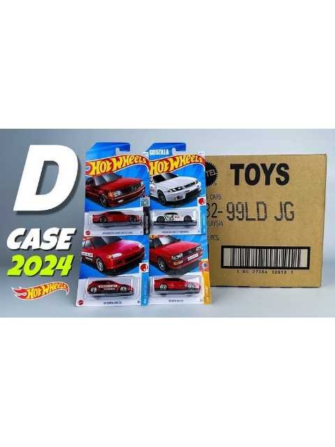 Pre order Hotwheels imported D case 2024 contains 72 cars (special offer) ETA 2 month