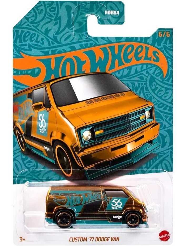 Hotwheels Custom 77 Dodge Van (Chase Piece) blister damage