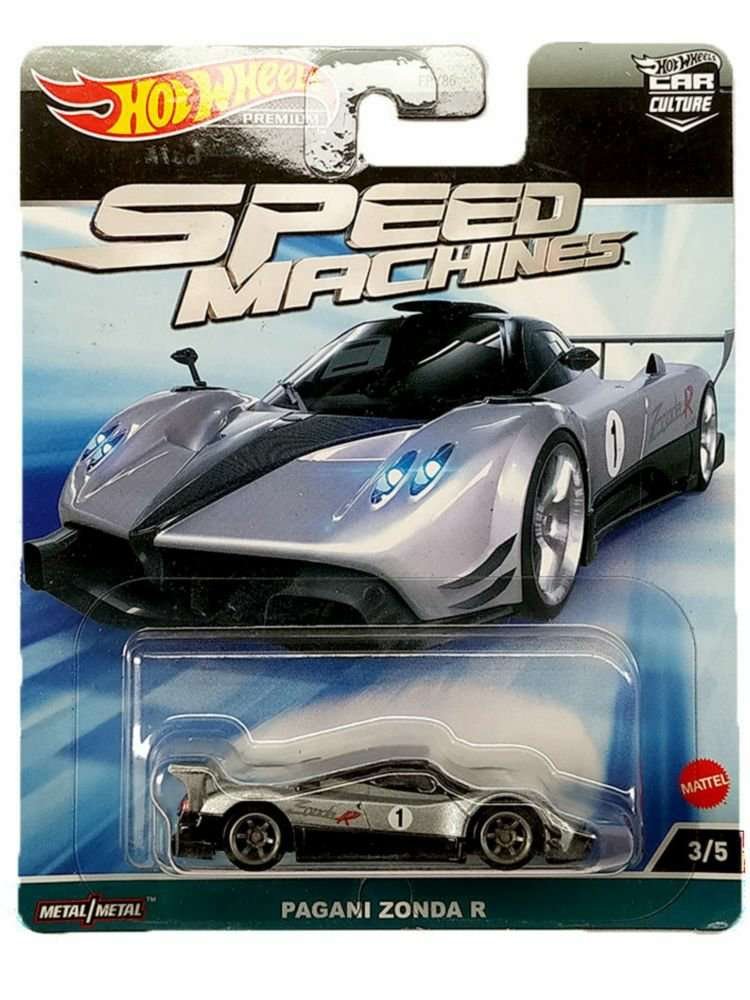 HotWheels Speed Machine Pagani Zonda R Imported Premium 1:64 Scale