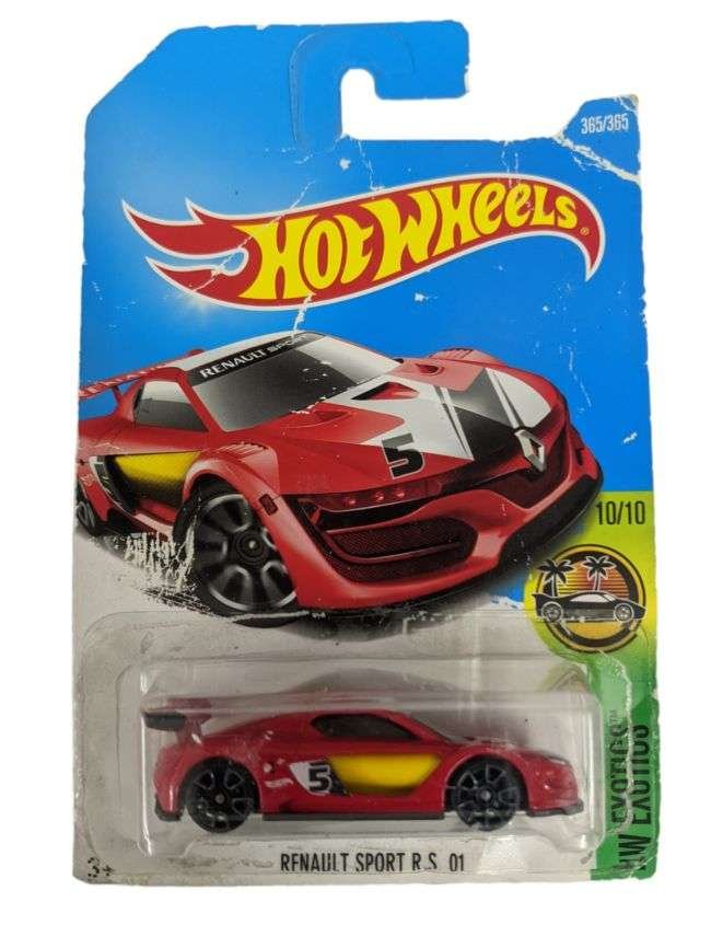 Hotwheels Renault Sport R.S. 01 Imported Mainline Card 1:64 Scale