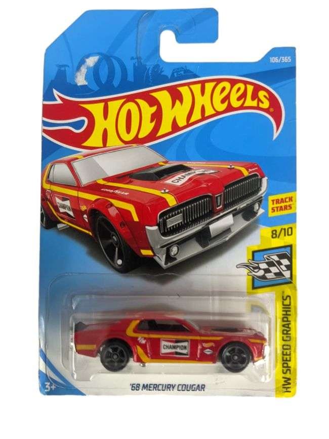 Hotwheels HW Speed Graphics 68 Mercury Cougar