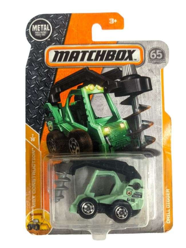 Matchbox MBX Construction Drill Digger