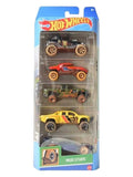 INDIAN CARD Hot Wheels Mud Studs - Set of 5 Cars - 2024
