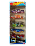 INDIAN CARD Hot Wheels X-Raycers - Set of 5 Cars - 2024