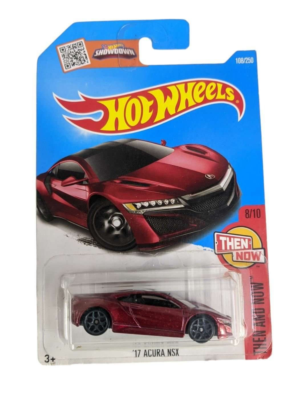 Hotwheels 17 Acura NSX Imported Mainline 1:64 Scale – Toy