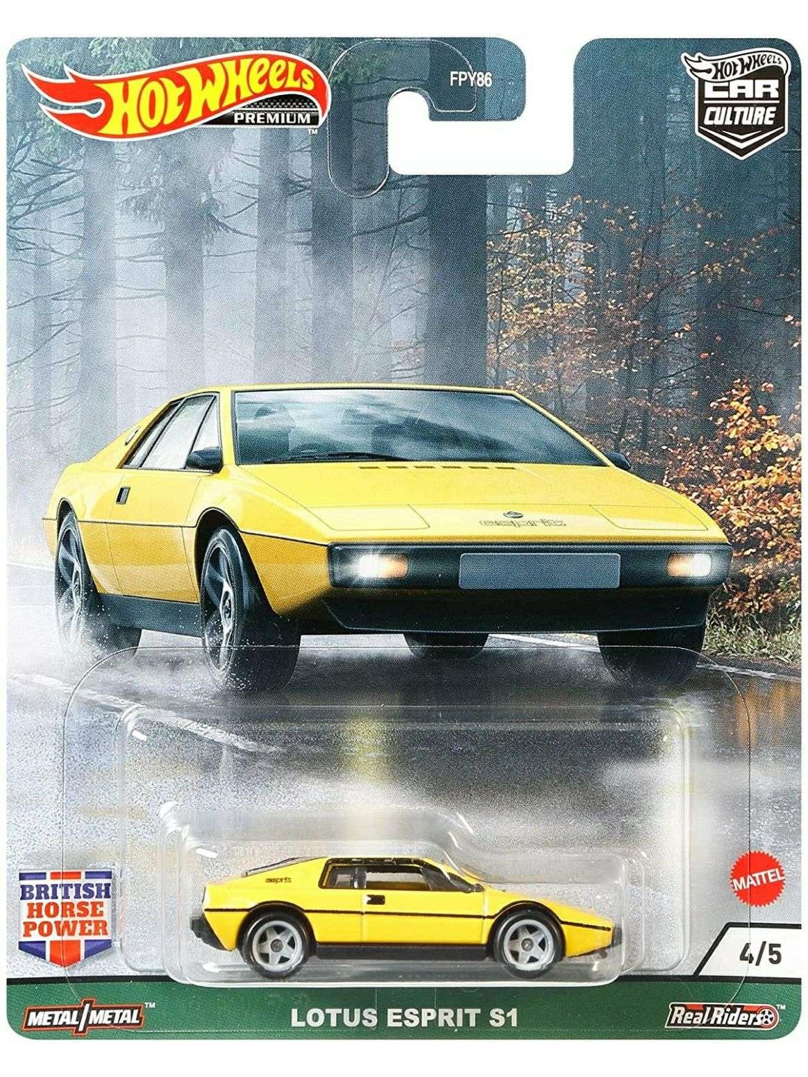 HotWheels Lotus Esprit S1 Imported Premium 1:64 Scale