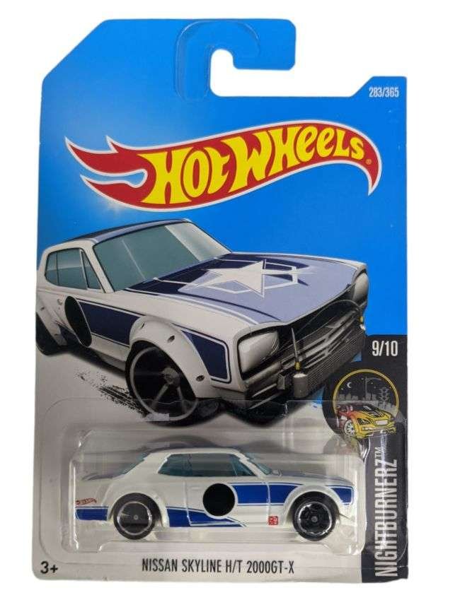 EXCLUSIVE Hotwheels Nissan SKYLINE H/T 2000GT-X Imported Mainline Card 1:64 Scale