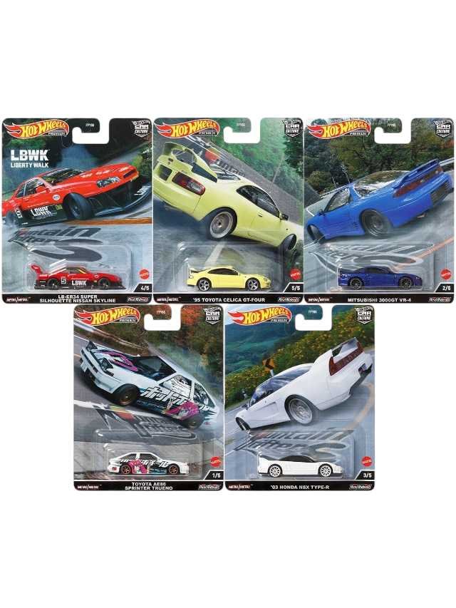 Hotwheels Mountain Drifters set of 5