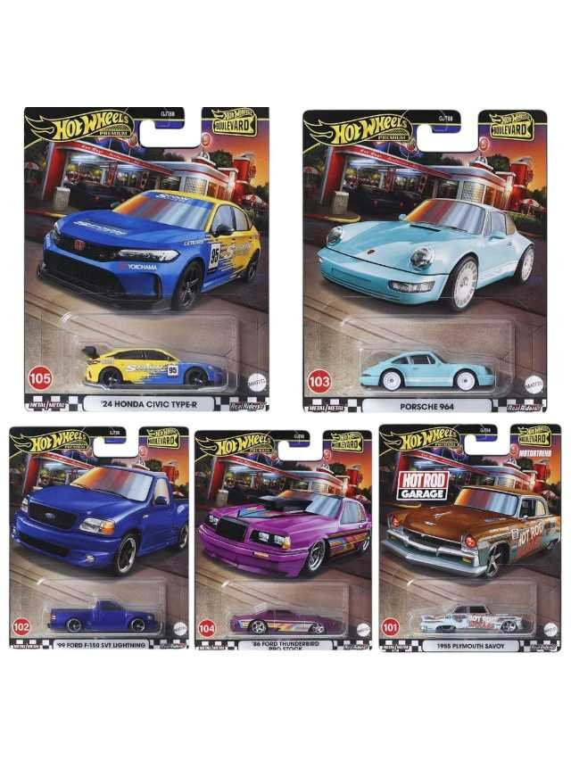 Hotwheels boulevard hot rod garage set