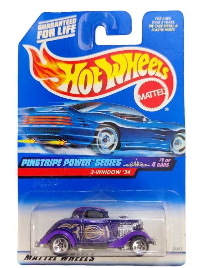 Hotwheels pinstripe power series 3 window 34