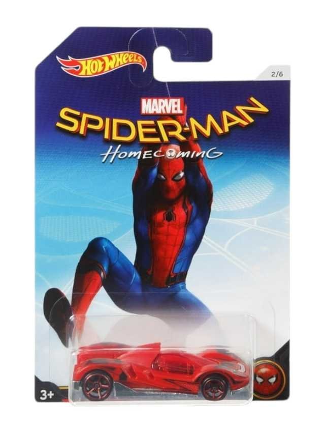 Hotwheels spider man teegray