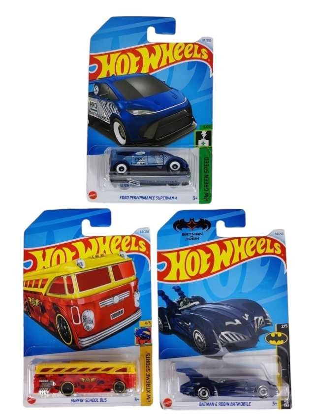 Hotwheels set of 3 n-4