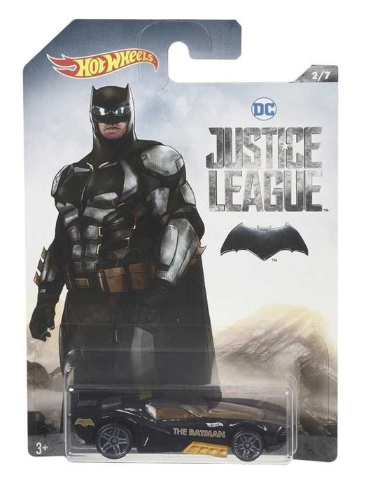 Hotwheels Justice League Street Shaker Batman Imported Card Art Mainline 1:64 Scale