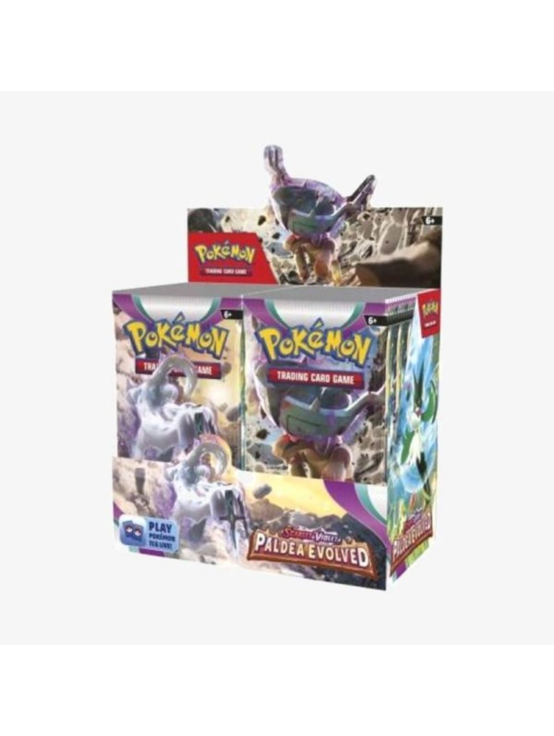 original Pokemon Scarlet and Violet Paldea Evolved Booster Box Toy Collectors India original Pokemon Scarlet and Violet Paldea Evolved Booster Box Toy Collectors India