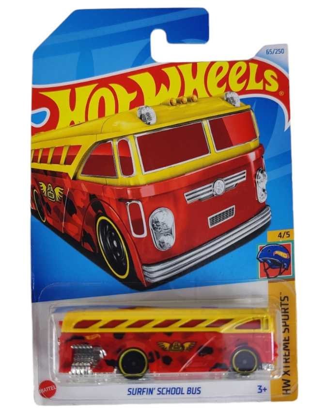 Hotwheels surfin school bus
