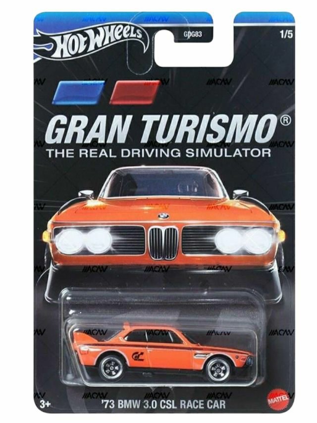 Hotwheels Exclusive gran turismo 73 Bmw 3.0 Csl race car