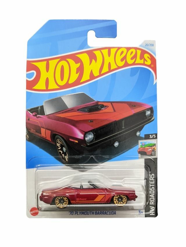 Hot wheels '70 Plymouth barracuda imported mainline 1:64 Scale