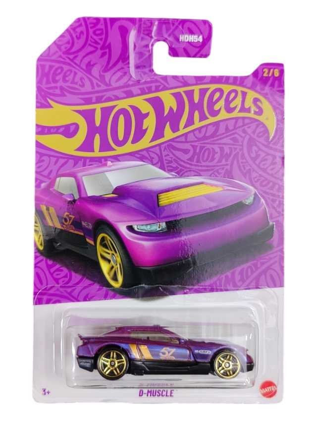 Hotwheels D muscle Mainline Card Art 1:64 Scale
