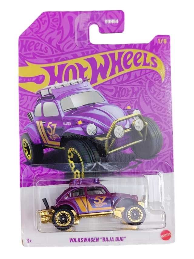 Hotwheels Volkswagen Baja bug mainline card art 1:64 scale