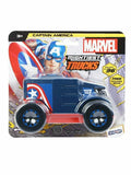 Skoodle Marvel Pull-Back captain America mightiest trucks