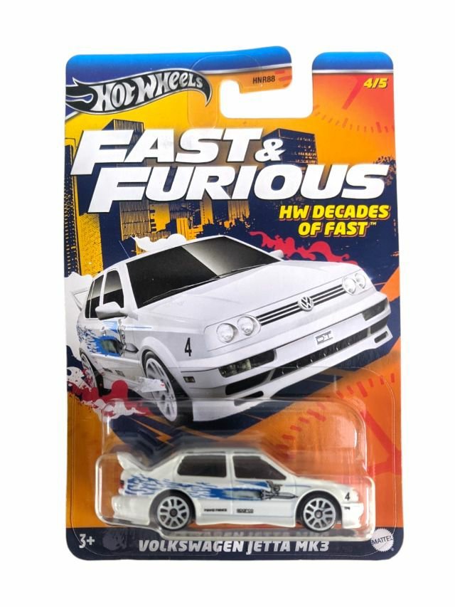 Hotwheels fast and furious Volkswagen Jetta mk3