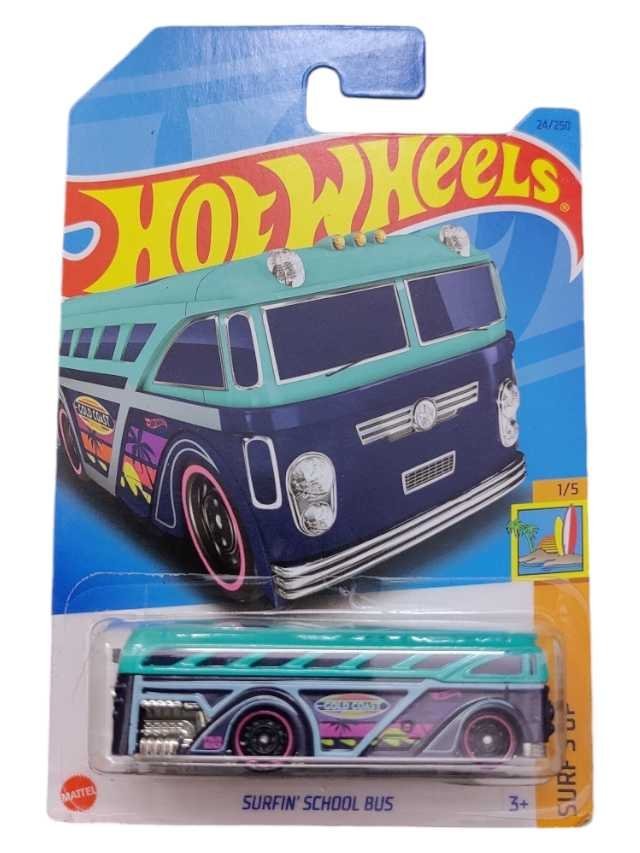 Hotwheels Exclusive Surfin School Bus