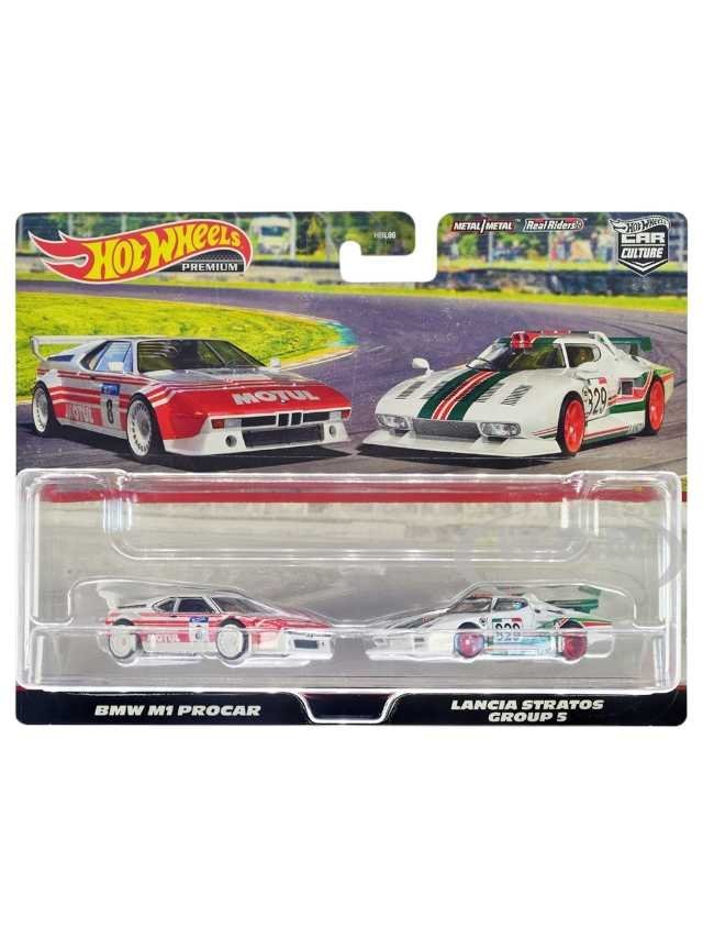 Hotwheels 2 pack bmw and lancia